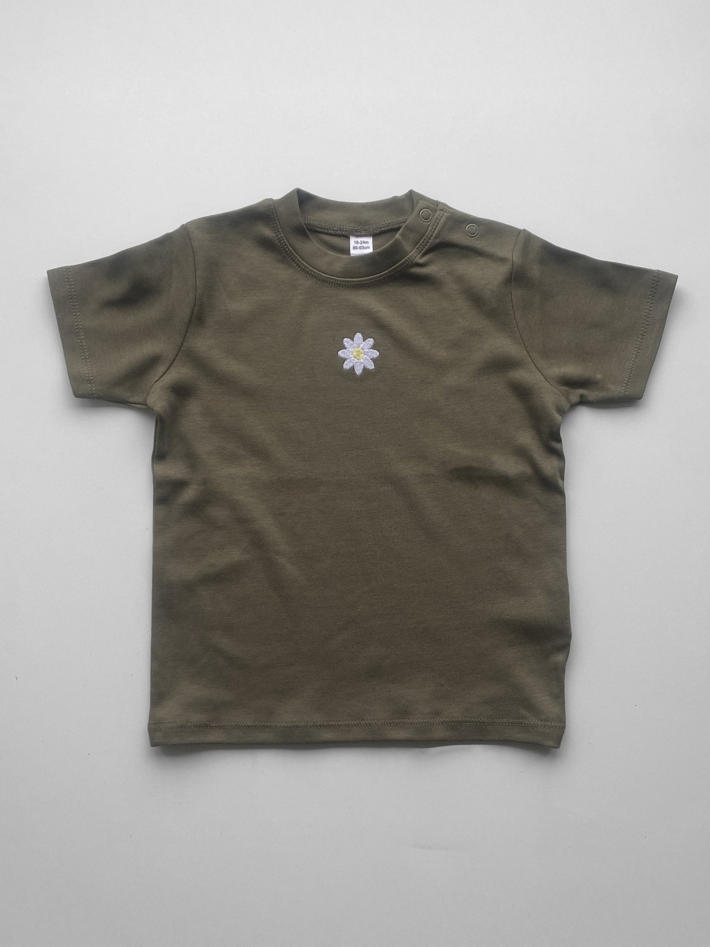 Baby T-shirt met klein ontwerp