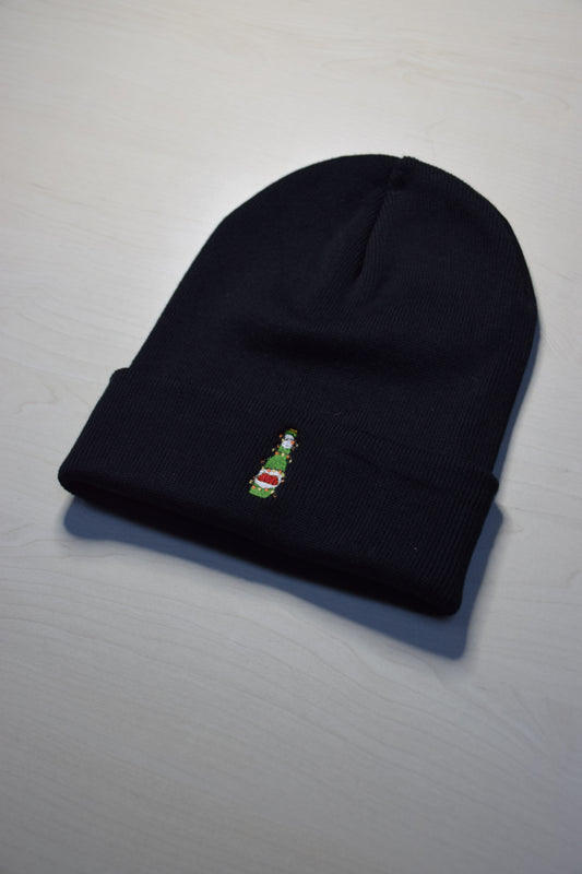 Bier met licthjes muts