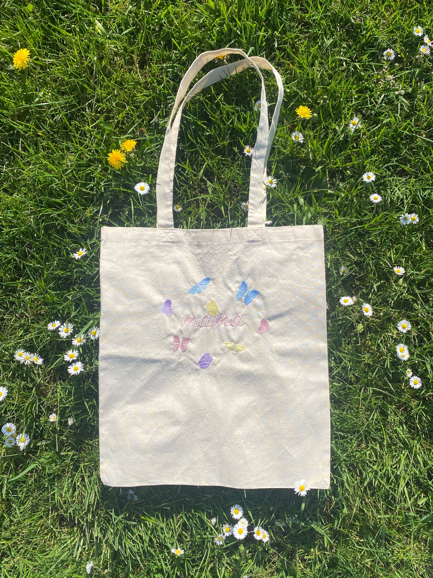 Moederdag Totebag Vlinders