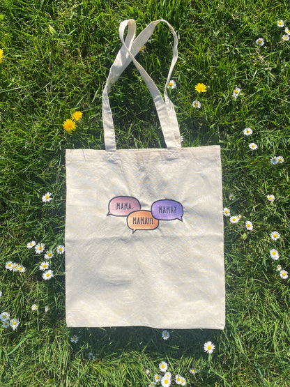 Moederdag Totebag Berichtjes