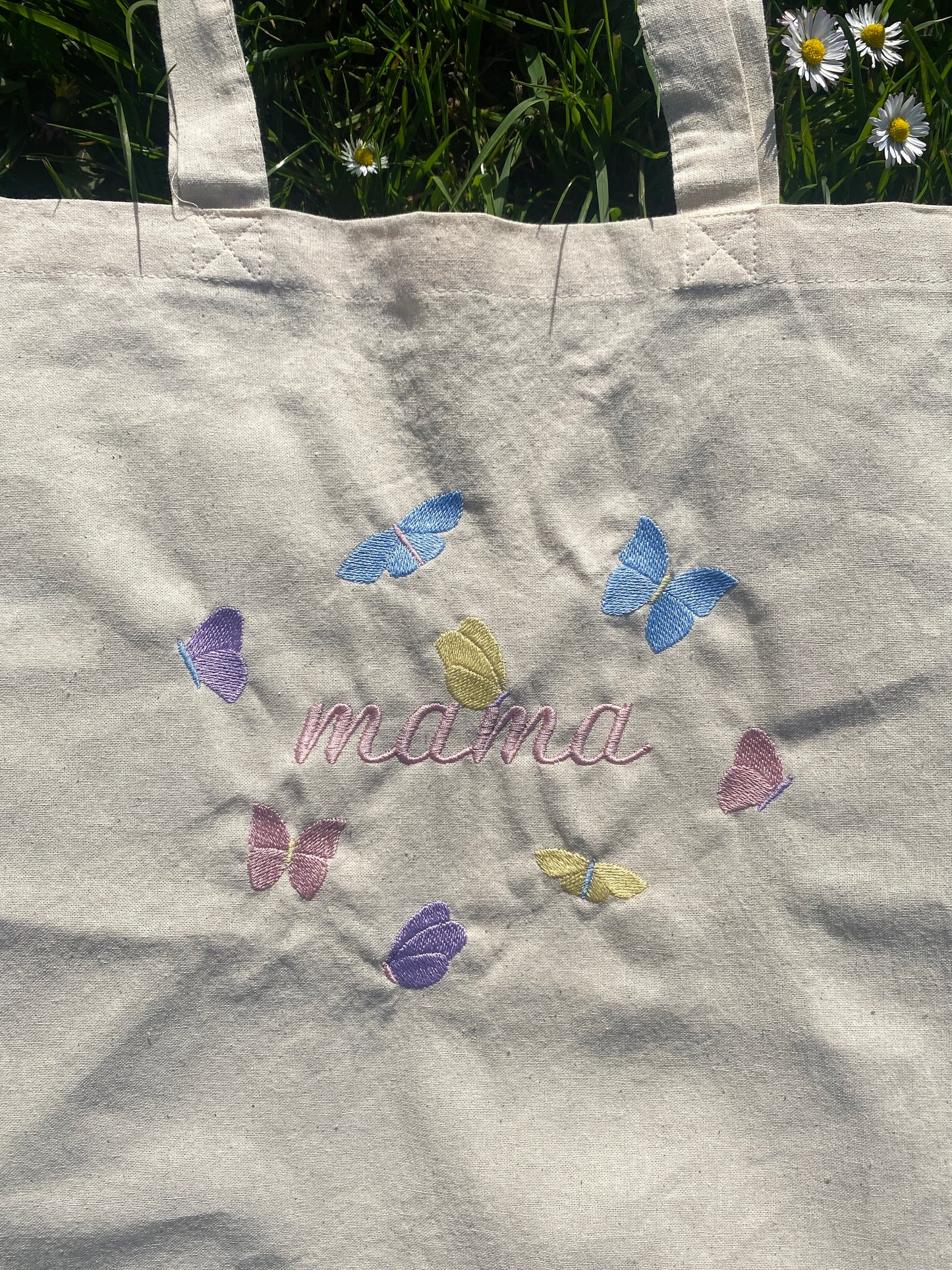 Moederdag Totebag Vlinders