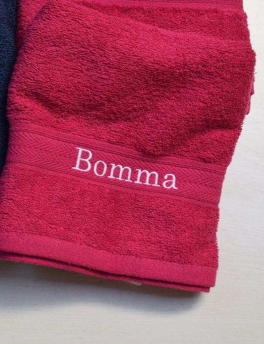 Kleine handdoek met naam