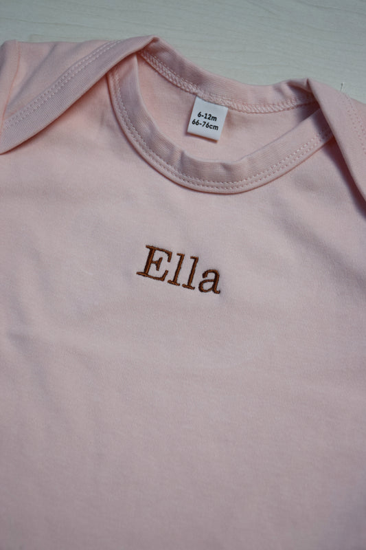 Baby romper met naam