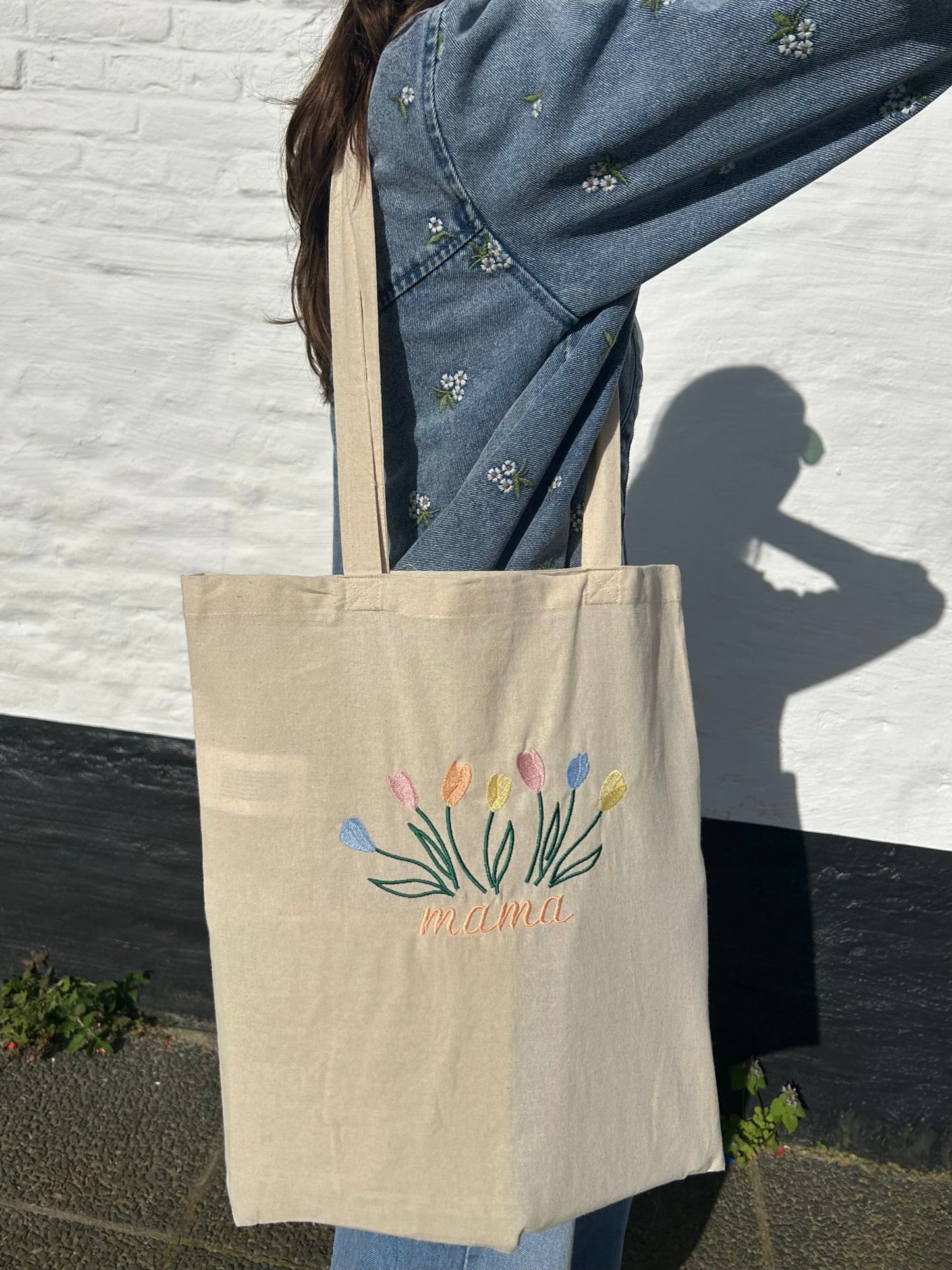 Moederdag Totebag Tulpen